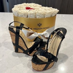 Christian Louboutin wedges for sale!